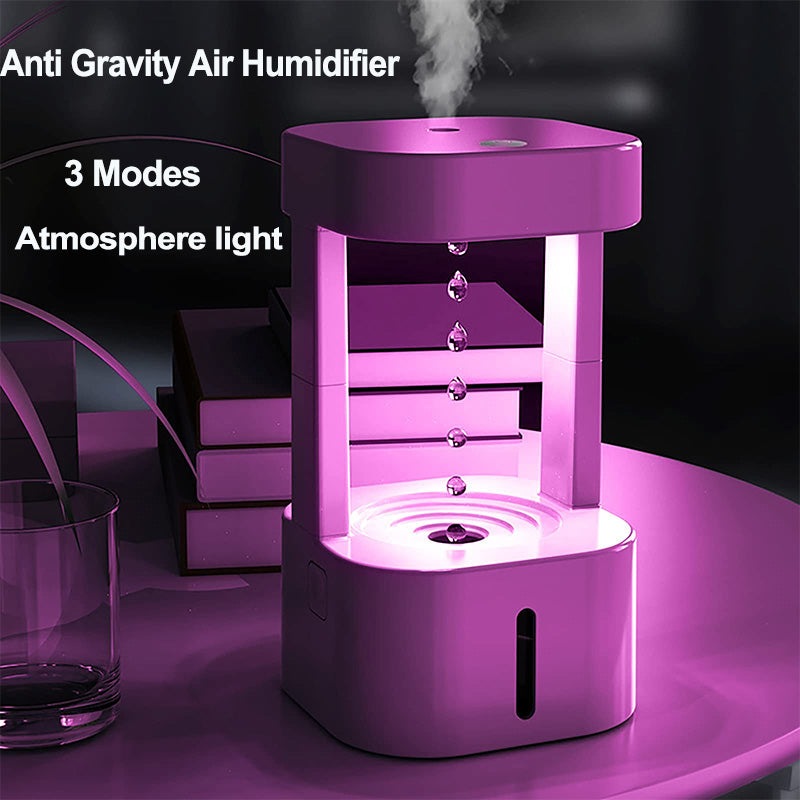 Anti-Gravity Water Drop Humidifier Air Conditioning 580ML