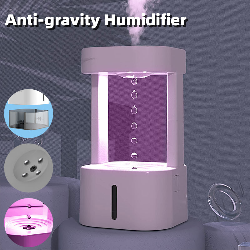 Anti-Gravity Water Drop Humidifier Air Conditioning 580ML