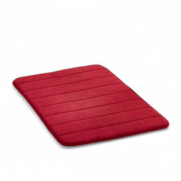 Comfortable water absorbent mat