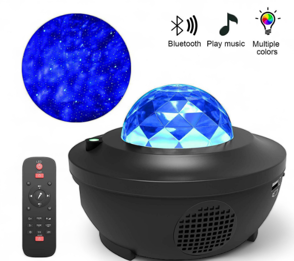 LED Star Galaxy Projector Speaker